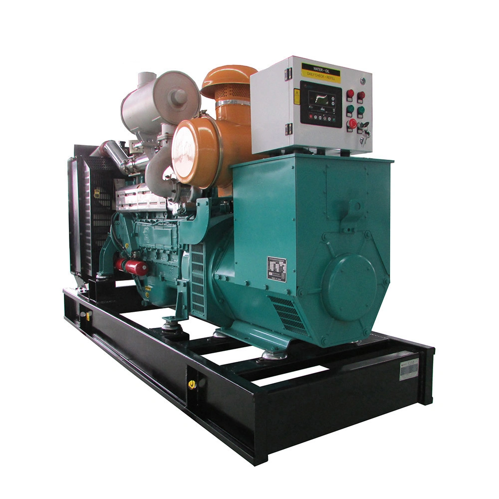 Open Type 50kw Natural Gas Generator High Performance for Plant