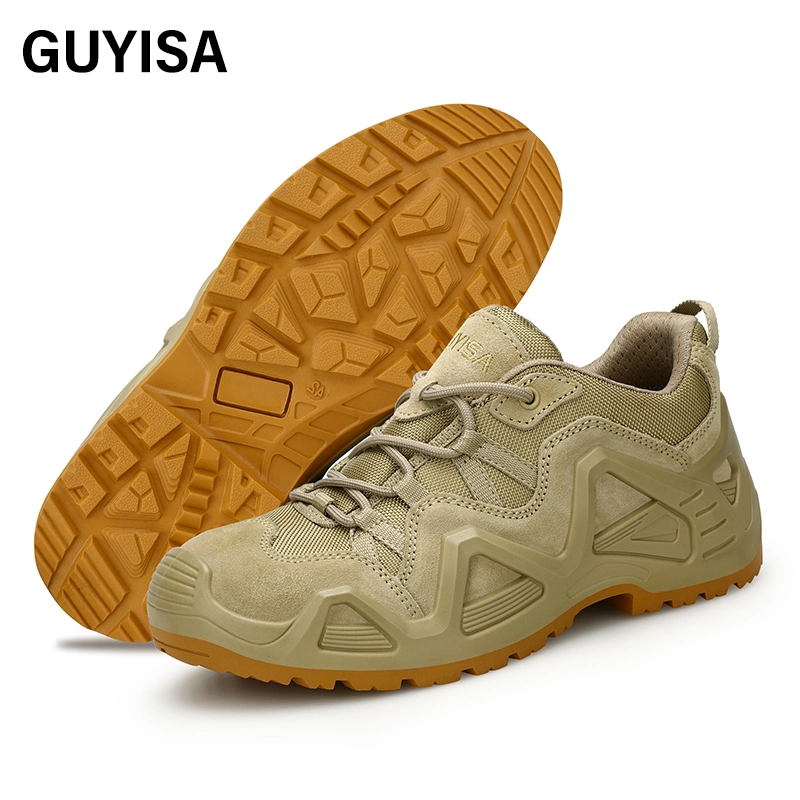 حذاء الأمان Guyisa European Standard Steel Toe Safety Shoes Hiking Fashion Light Safety Shoes