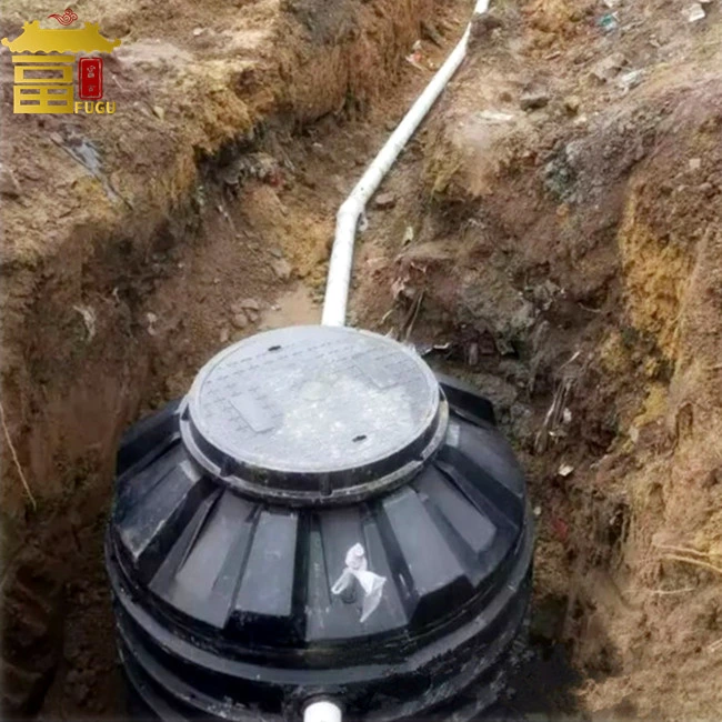 HDPE Household Independent Domestic Sewage Treatment Purification Tank 1 Cbm- 5cbm