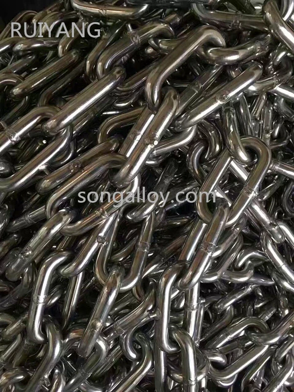 Welded Long Link Chain Short Link Chain Stainless Steel Chain