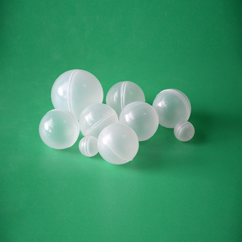 Piscina de agua bola flotante de plástico hueco flotante bola como agua Medio de filtro de tratamiento