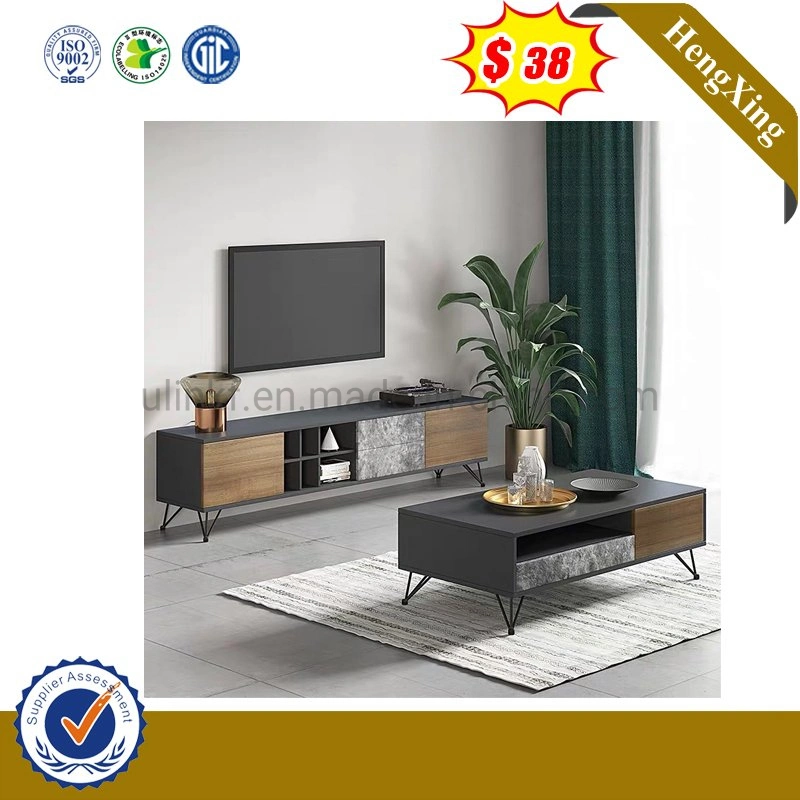 Wholesale Wooden Hotel Bedroom Living Room MDF Mirrored Dining Furniture Coffee Table Set Glass TV Unit Cabinet TV Stands