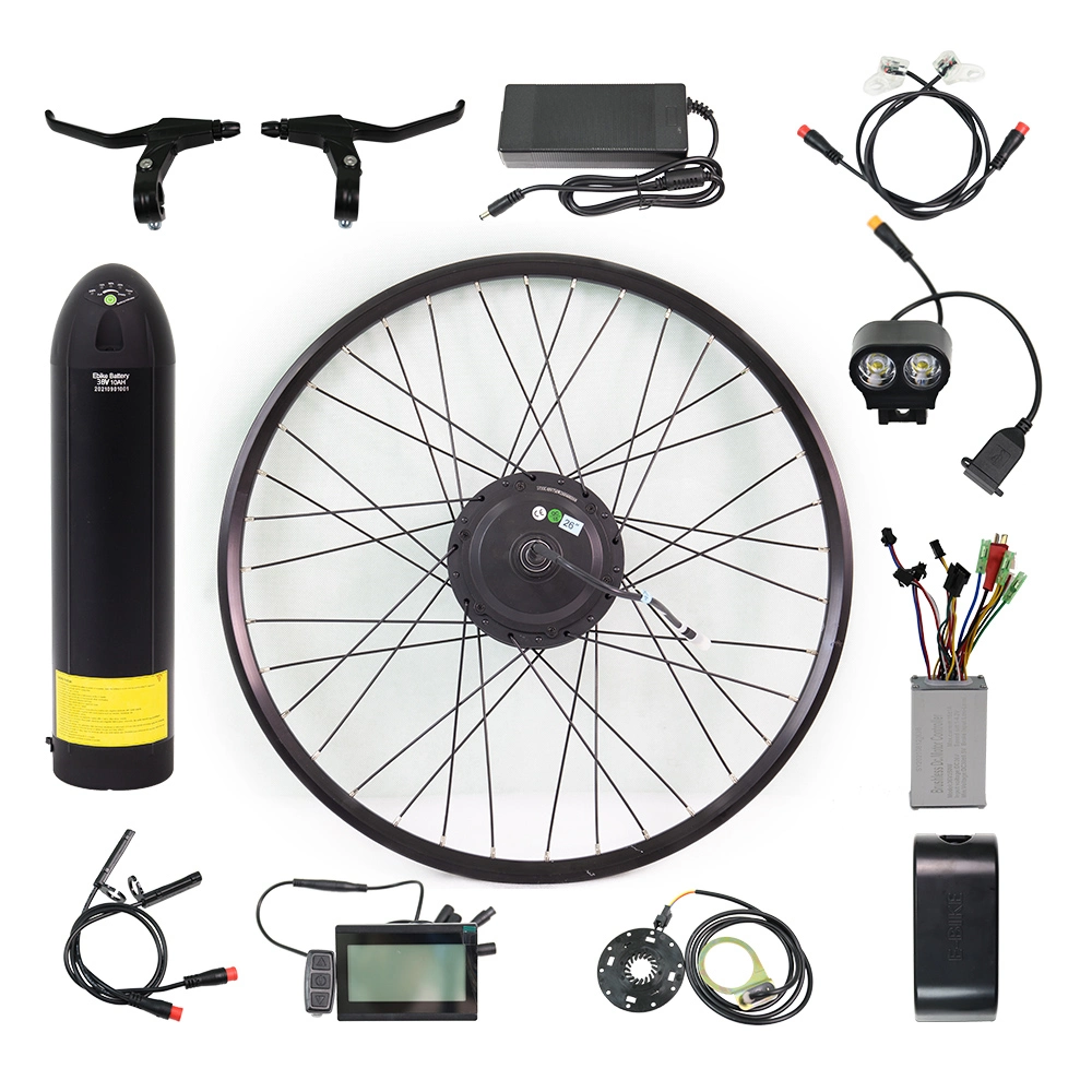 in Black Color Battery Shuangye Electric E Bike Conversion Kit