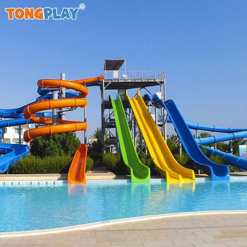 Water Playground Rides Water Game Custom Design Sports Slide Set Swimming Pool