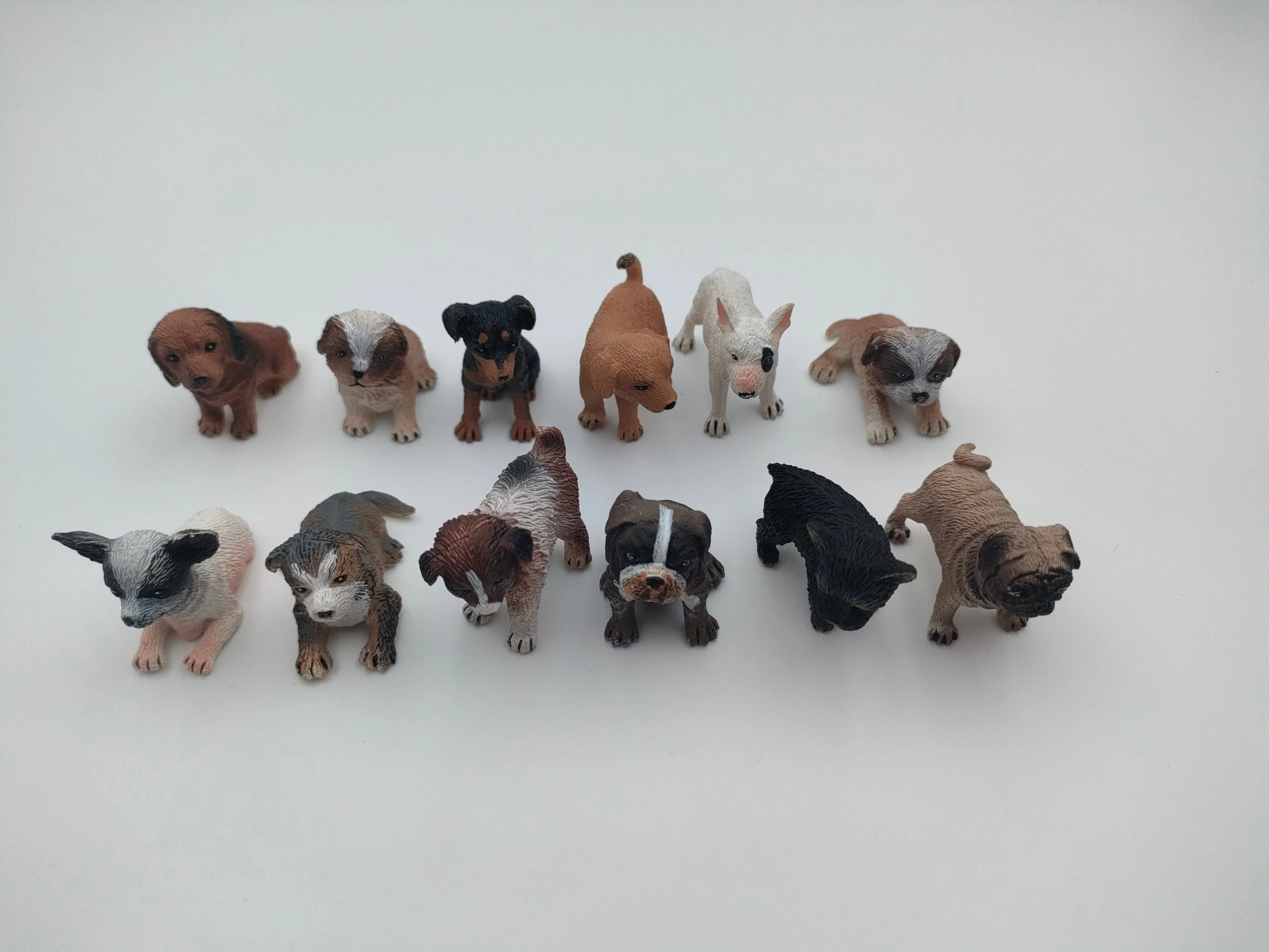 Игрушки Multi-Breed Mini Figure Dog для Pekingese Golden Retriever Chihuahua Любители