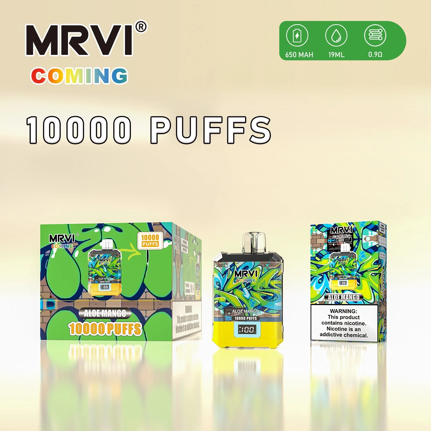 Vape original por grosso de fábrica Vape descartáveis Randm Tornado 10000 Baforadas Vs Mrvi 10000 Vapes