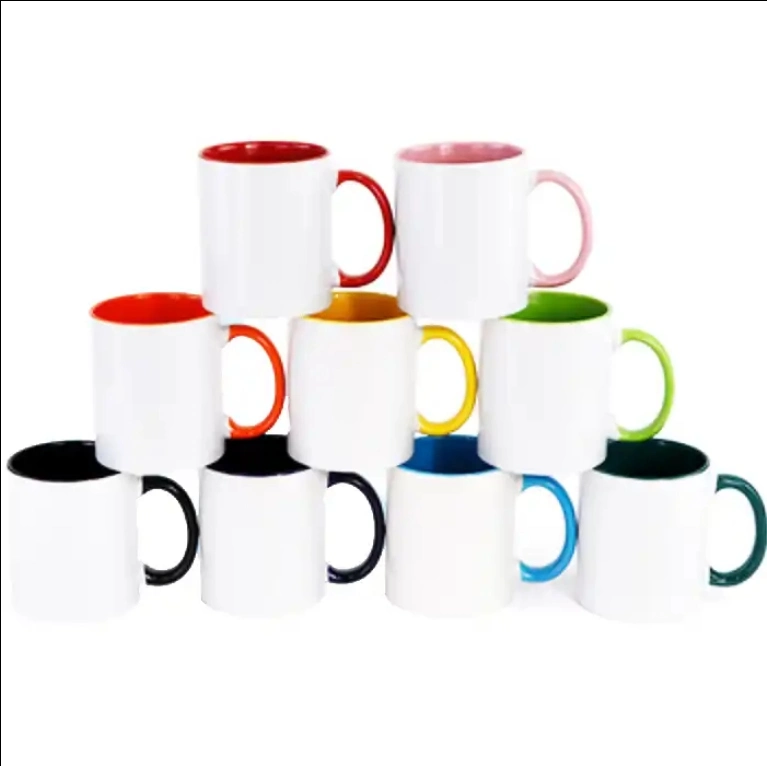 Customize Accept! Pure Color Ceramic Mug Tableware Pure Glazed Coffee Cup Kitchenware Customized Color/Pattern/Logo/Design/Style/Shape