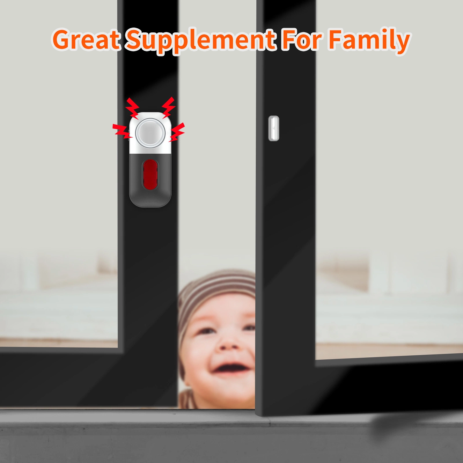 Startseite Sicherheit System Türsensor Magnetische Anti Theft Einbruchalarm Türsensor Alarm für Kindersicherheit