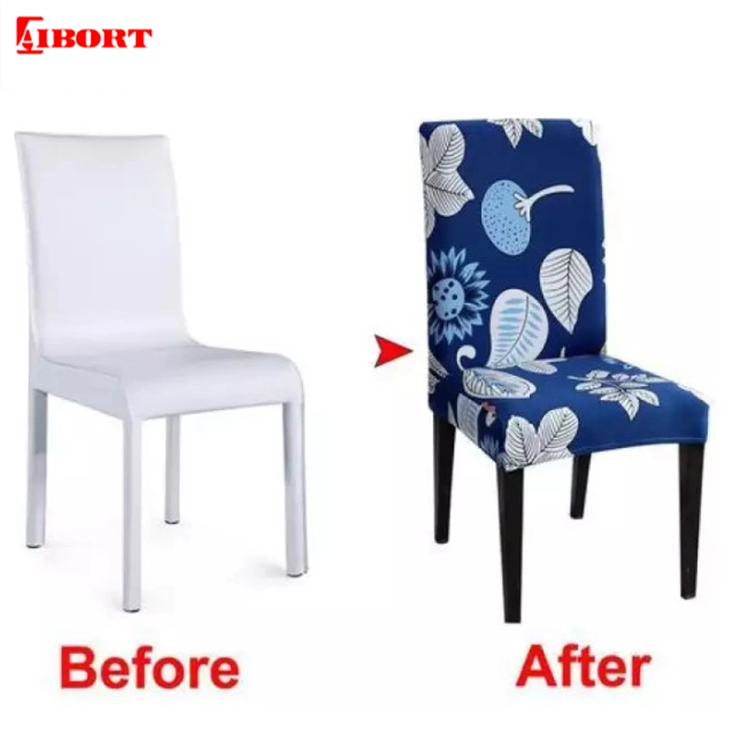 Aibort Stretch Polyester/Spandex Sofa Hotel Banquet Office Elastic Chair Cover