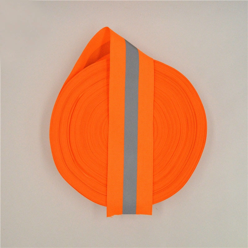 High Visibility Iron on Reflective Material Ribbon for Garments