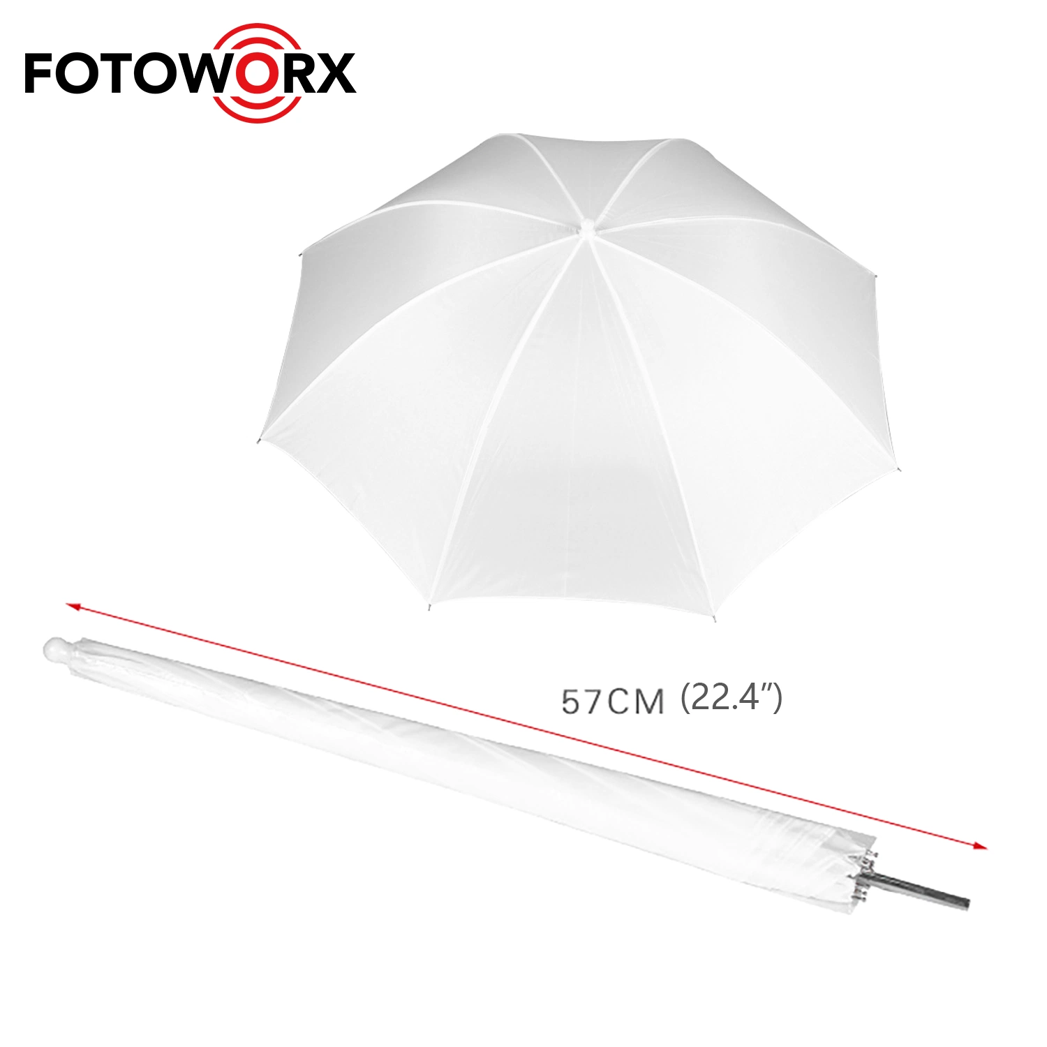 Professional White Translucent Reflector Umbrella for Photography