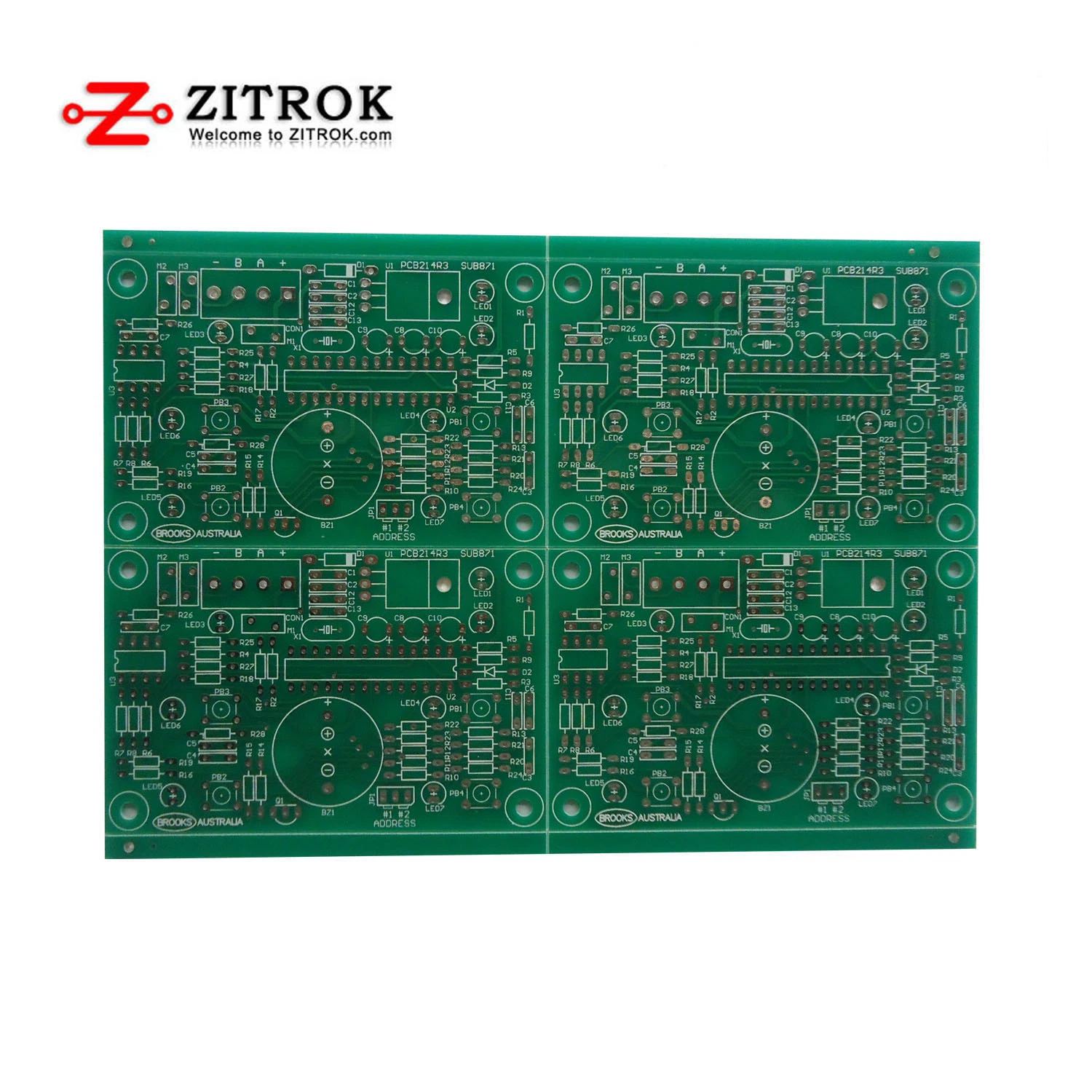 24 Layer Circuit Board Motherboard PCB Vape PCB PCBA PCB Assembly with Half Hole Quick Turn Services