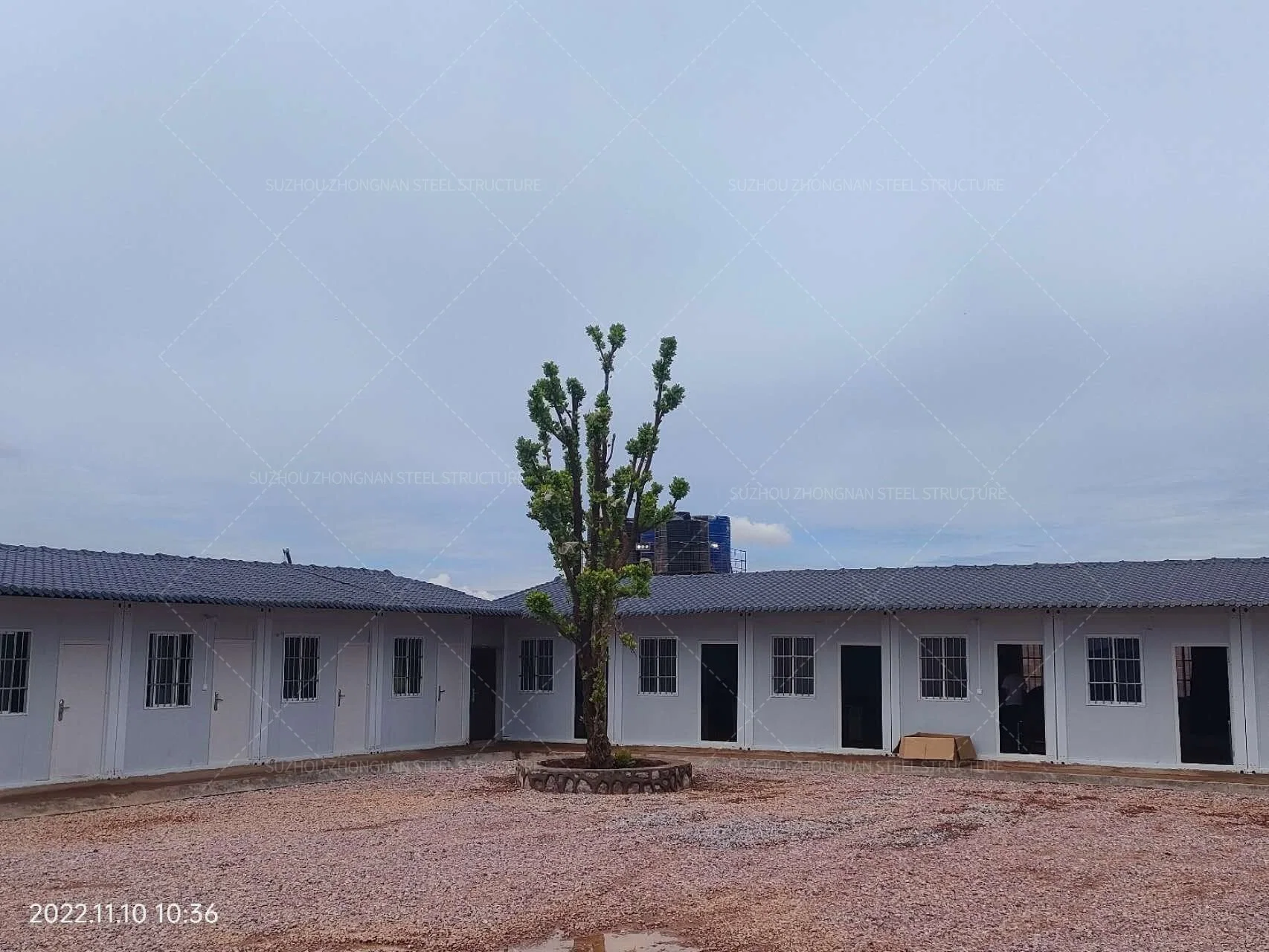 Affordable Cheap Steel Frame Modern Prefab Homes Office/Staff Quarters for Sale