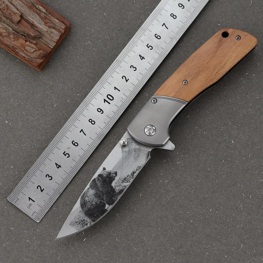 Cuchillo de supervivencia Hip-Home EDC en el exterior de acero inoxidable cuchillos cuchillo