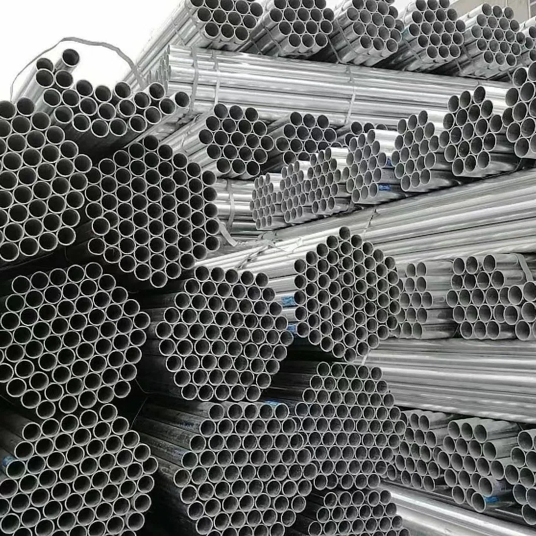 DN50 Galvanized Pipe Ready Stock DN80 Fire-Fighting Q235B Galvanized Steel Pipe