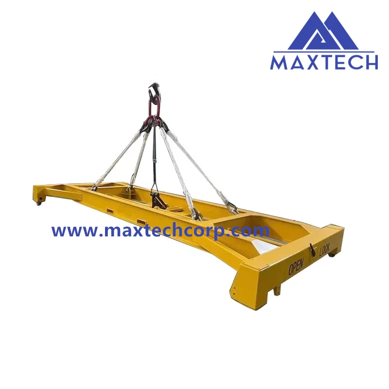 20FT Best Quality Semi-Automatic Mechanical Container Lifting Spreader for Sale