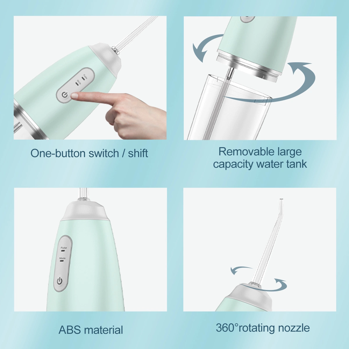 Color Box /Brown Carton Basic Cleaning Water Flosser Oral Irrigator