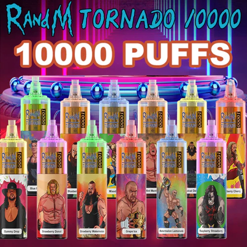 Original Randm Tornado 10000 Puffs Disposable E cigarrillos Pod dispositivo