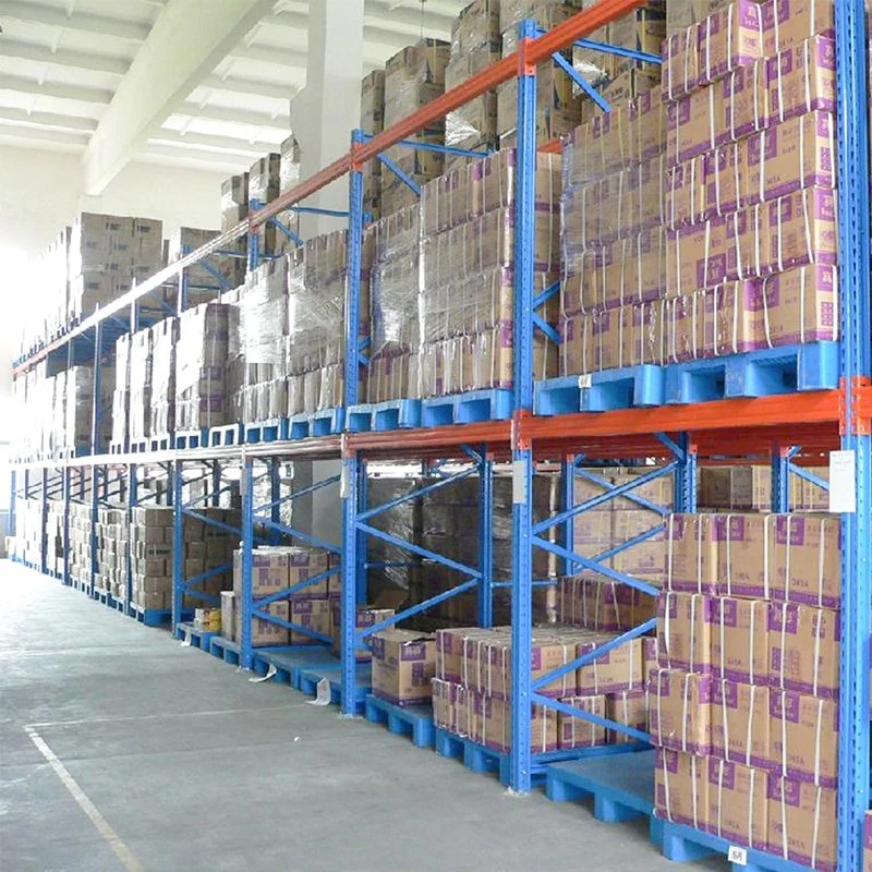 China Factory Manufacture Double-Deep Rack Heavy Duty Plastic Pallet Racking with Wire Mesh Decking for Industrial Warehouse Rack & Shelves