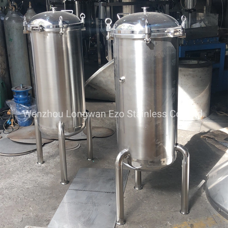 Stainless Steel Sanitary Grade Sterile Vertical Beverage Pressure Vessel