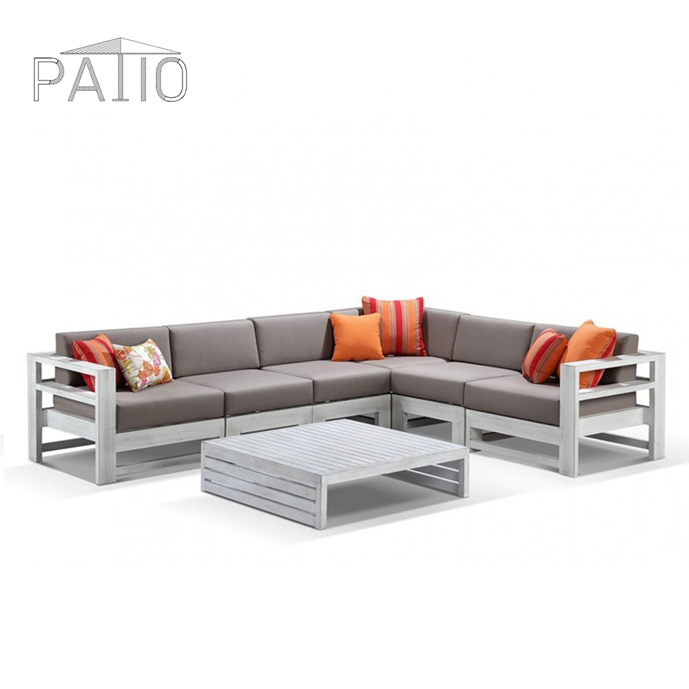 Factory Direct Wholesale/Supplier Price Modern Outdoor Garden Home Furniture Aluminum Patio Sofa Set