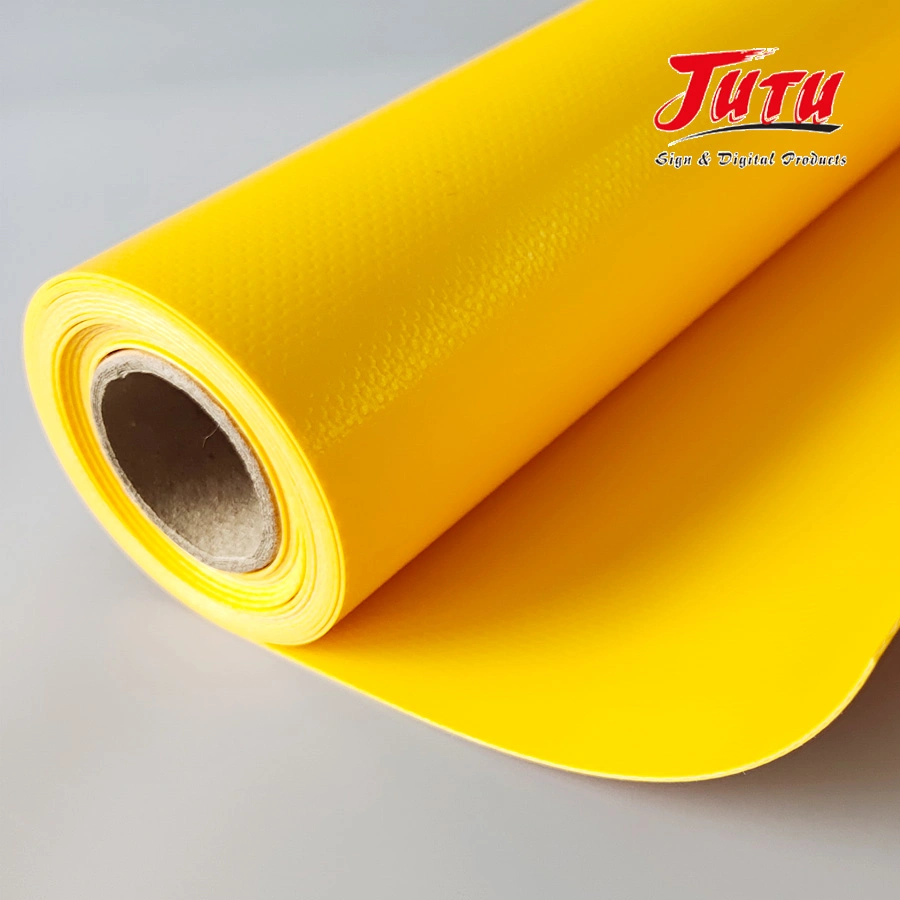Jutu Fireproof Waterproof Tent Fabric 260-500g Coated Tarpaulin Material with Cheap Price