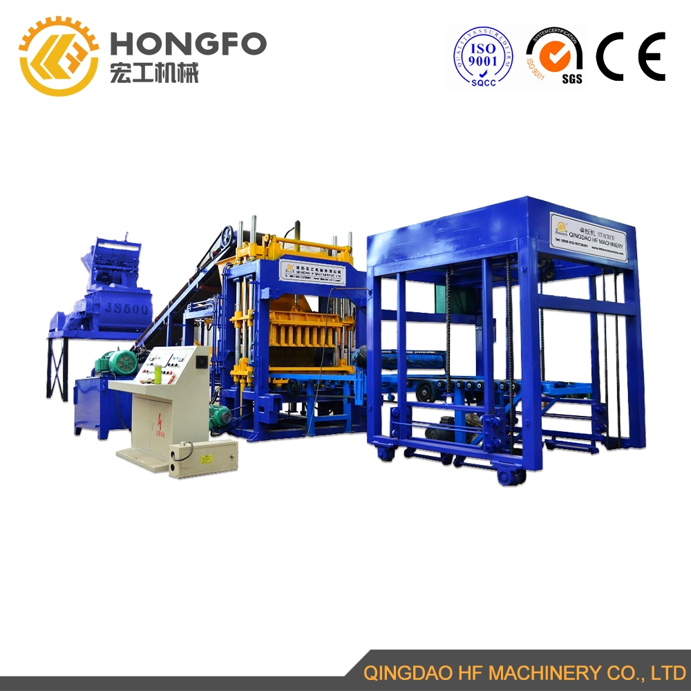 Qt5-15 Boost a Production Facility with Efficient and Potent Concrete Block Making Machine 