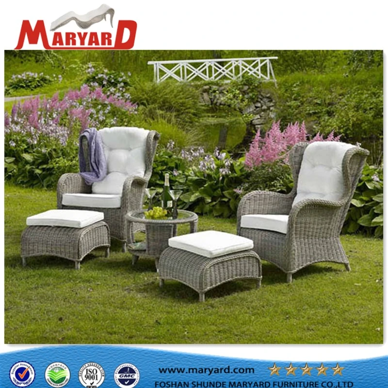 Hotselling Hotel Sythetic Wicker PE Rattan Sofa Outdoor Garden Furniture