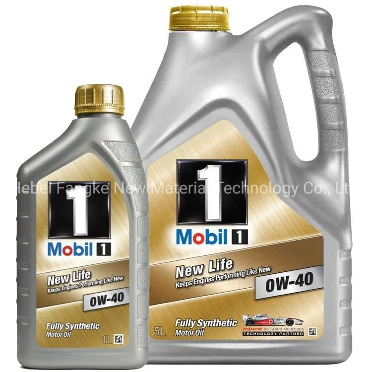 Gold Mobil 5W20 Motor Oil 5W30 Mobil Engine Oil Fully Synthetic Engine Oil 5qt Fit for All Automotive