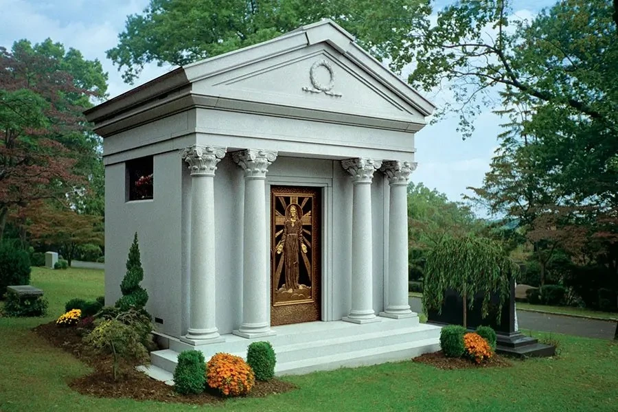 Cementerio Memorial Headstone naturaleza Granite mármol Santa Madre María Escultura Monumento Tombstone