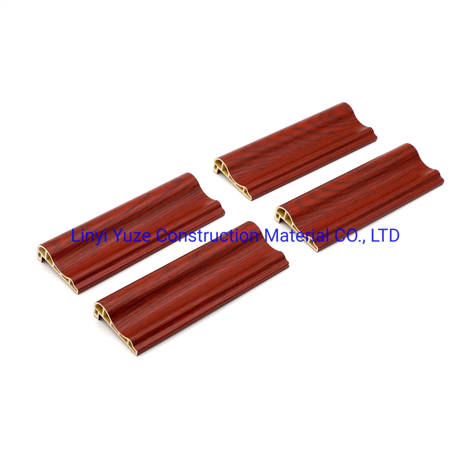 Decoration Plastic PVC Floor Strip Moulding Line PVC Skirting Board Cover Polymer Skirting Wood Board