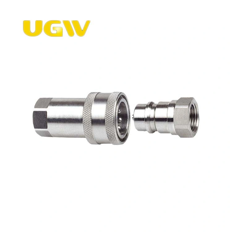 High Pressure Hydraulic Fitting One Piece to American Galvanized Jic Bsp Quick Coupling