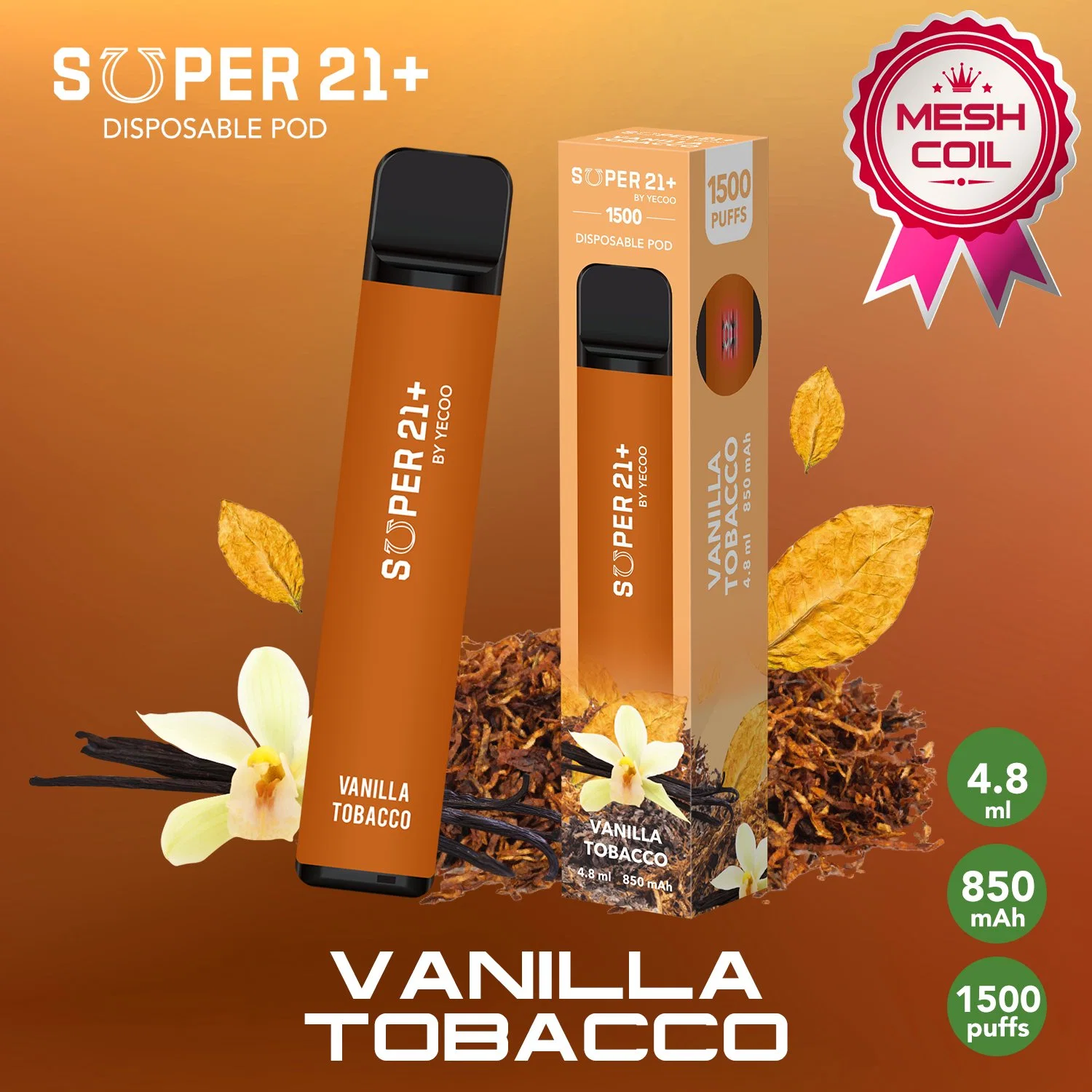 precio de fábrica eléctrica Vapes Pod Disposición E electrónicos cigarrillo Cuvie Air Plus Vape jugo líquido Yecoo Pen