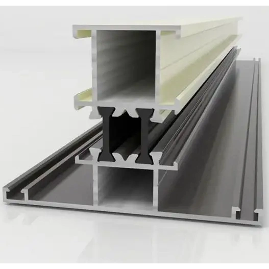 Customized Surface Treatment Aluminium Alloy Frame Sliding Door Slim Extrusion Profile
