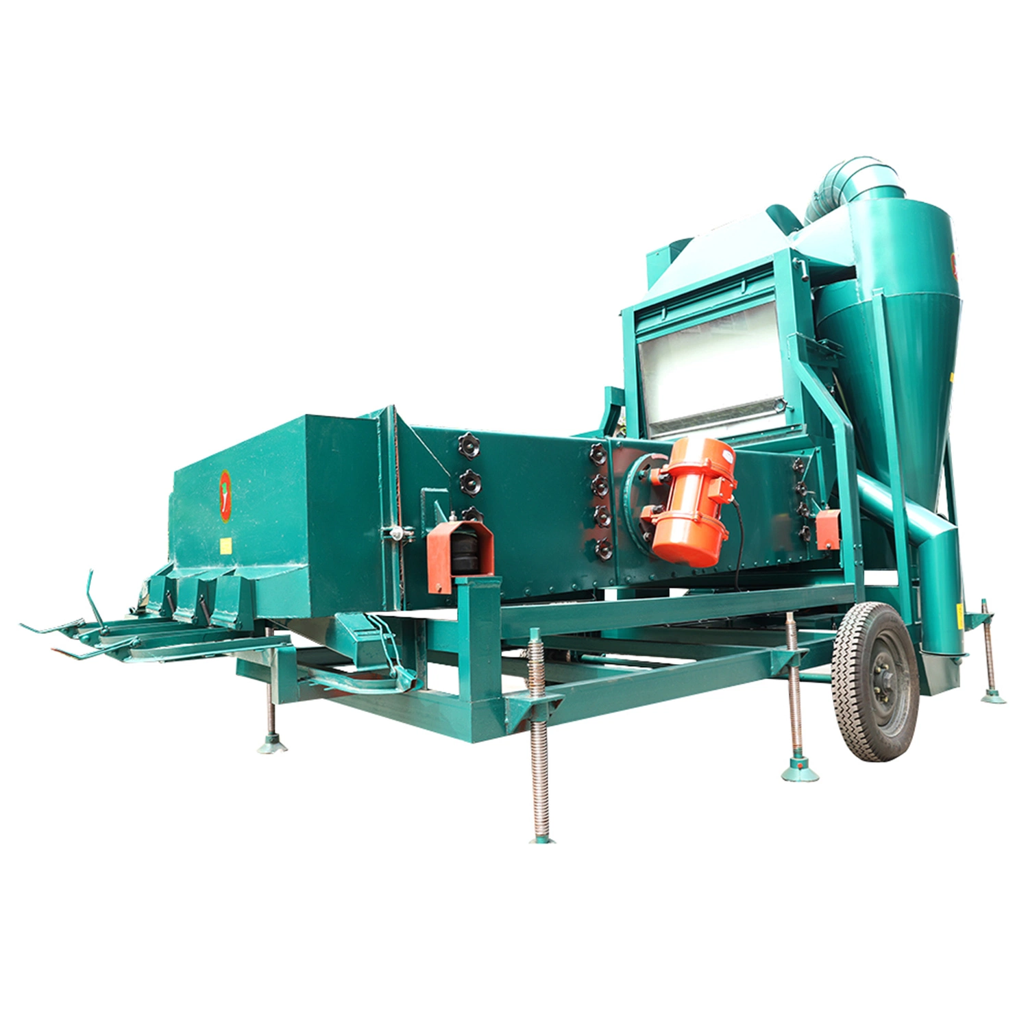 Sorghum Seed Cleaning Processing Machine Air Screen Seed Cleaning Machine