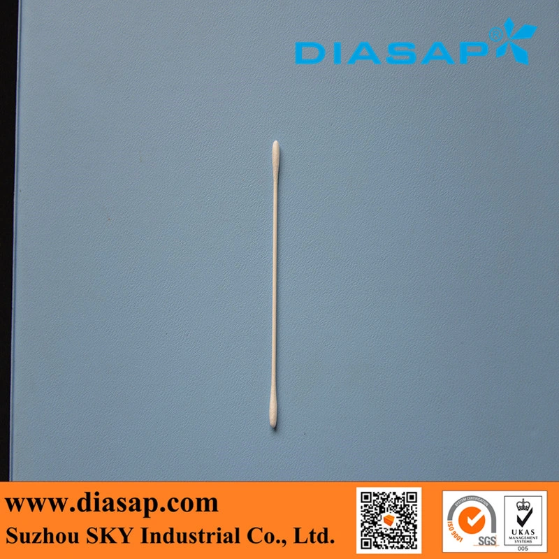 Round Tip Cotton Swab for Electronic Components Cleaning