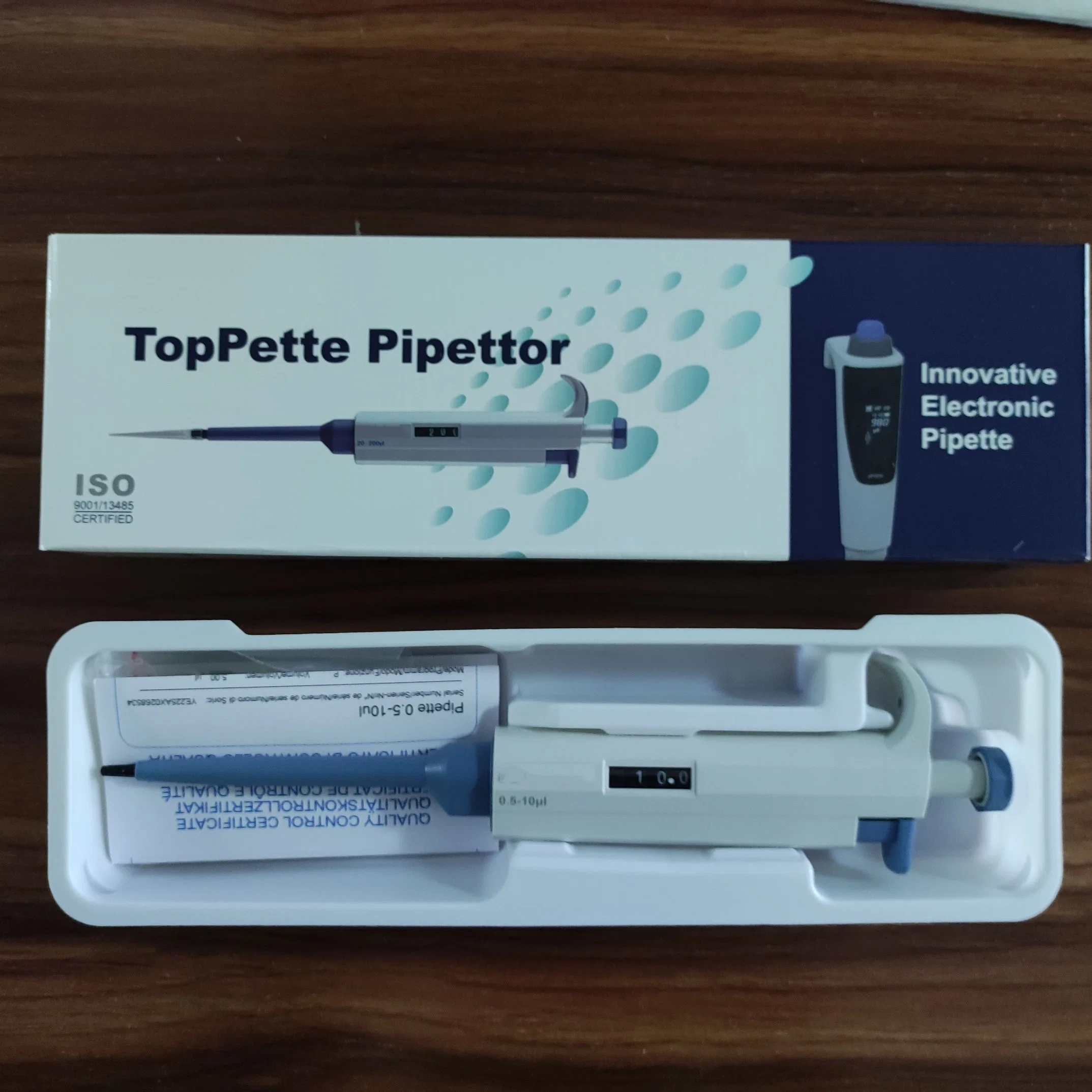 Lab and Medical Equipment Single Channel Adjustable Volume Pipette (Dlab)
