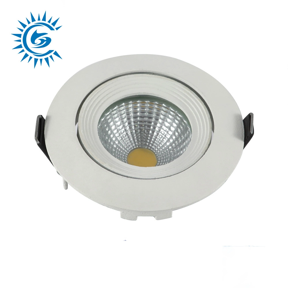 85V-265V Ronda de la COB Sqaure Lámpara de techo LED Lámpara de abajo