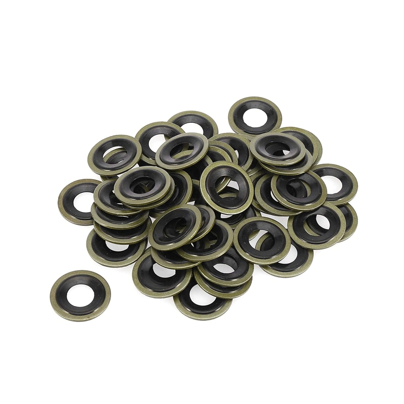 Metal and Rubber Drain Plug Gasket 12mm or 1/2 097-021 65274 365274 14079550 14090908 1625762 1631748 24571185 25524544 5741252 8-14090-908-0