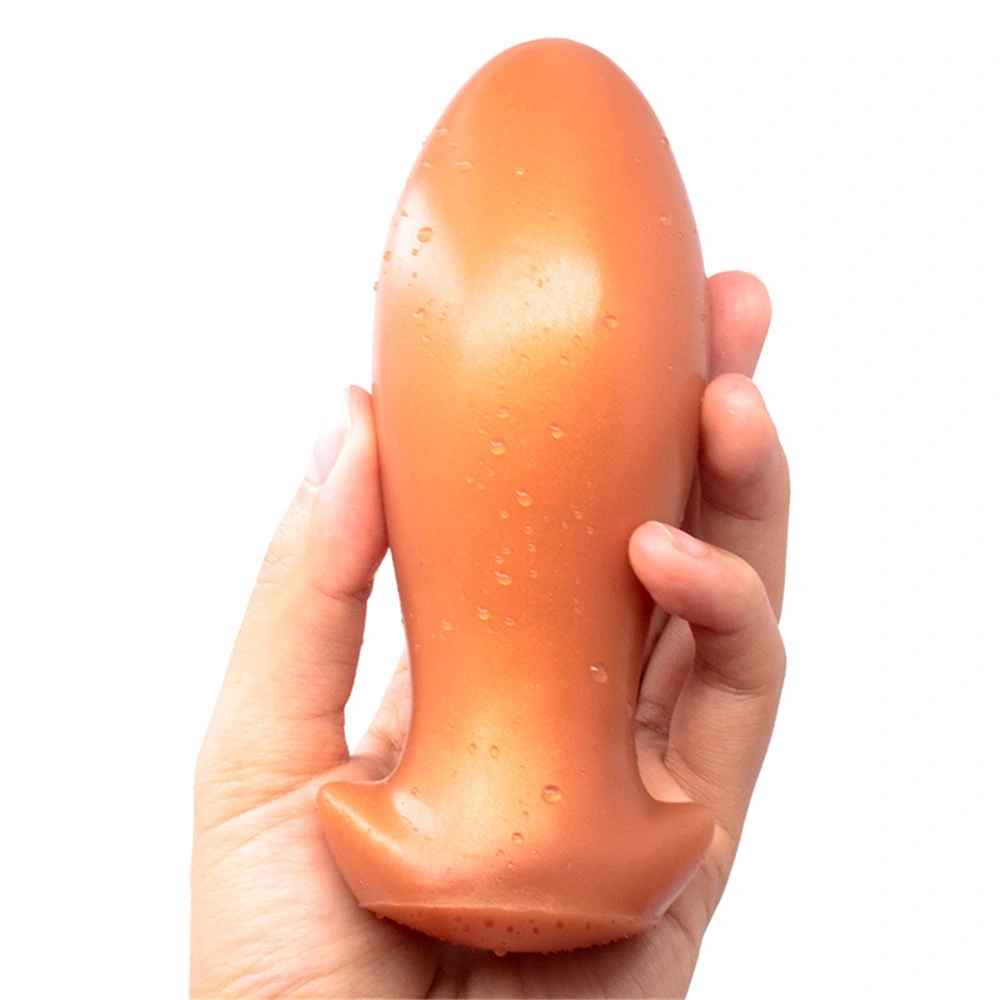 Juguetes sexuales para adultos Dragon Egg Anal Plug en tamaño XL Juguete sexual Butt Plug Plug anal de silicona líquida