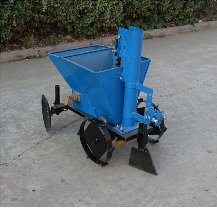 Single-Row Potato Planter for Walking Tractors Hand Push Potato Seeder