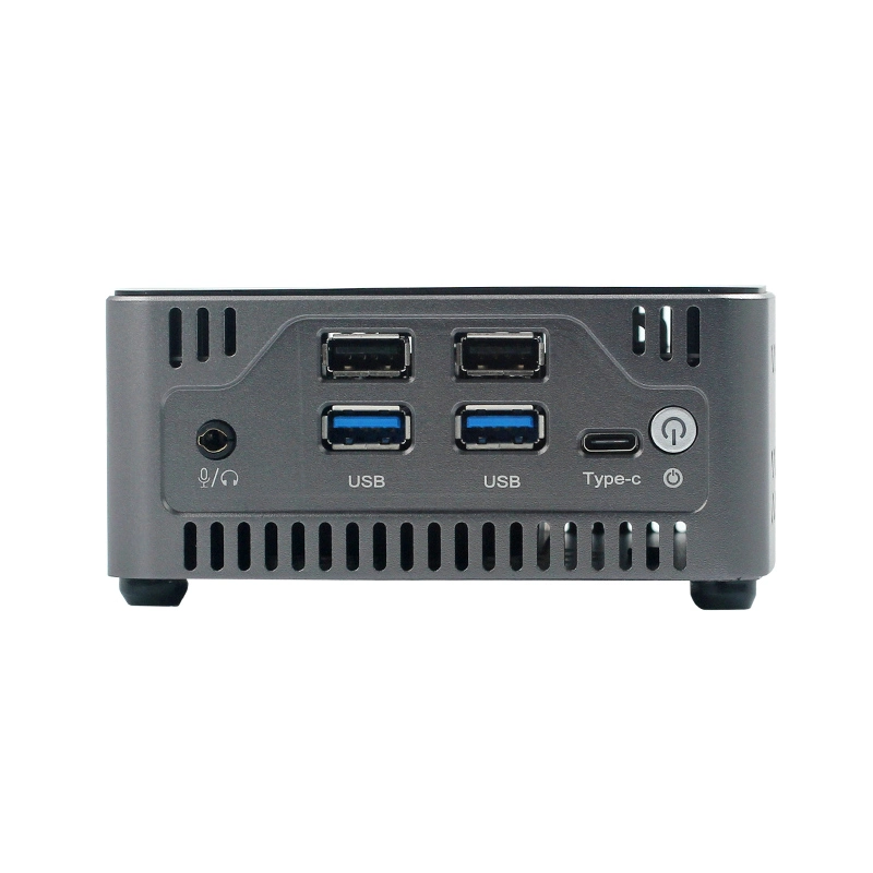 Industrial Computer 2USB SSD DDR4 Embedded Antenna Compact PC Minidp 2LAN 11th CPU Type-C SATA HD Mini PC Fanless