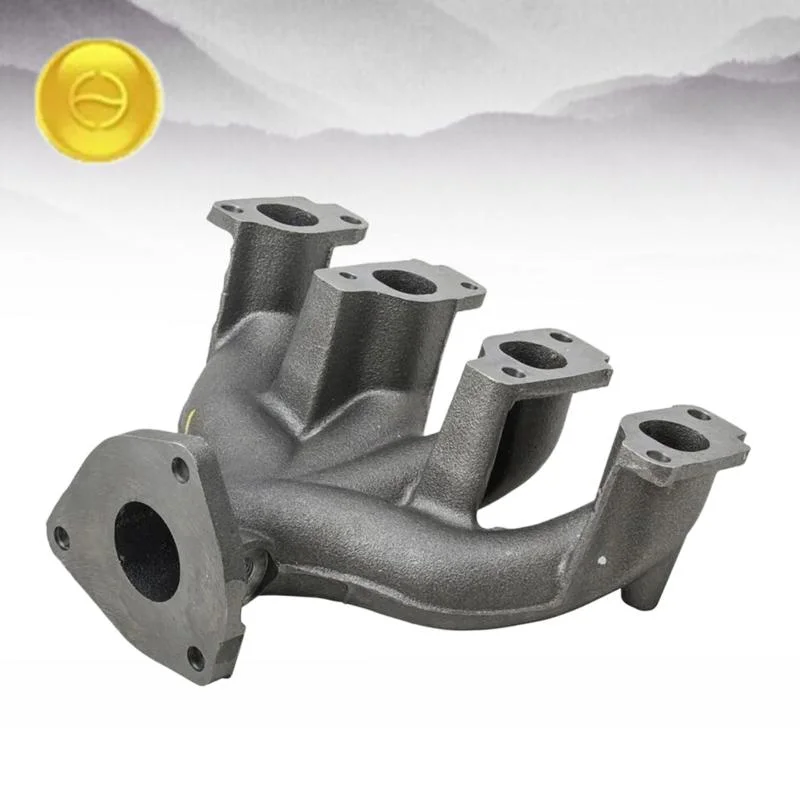 Heat Resistant Ductile Cast Iron Sand Casting Parts for Auto Parts Exhaust Manifold Parts