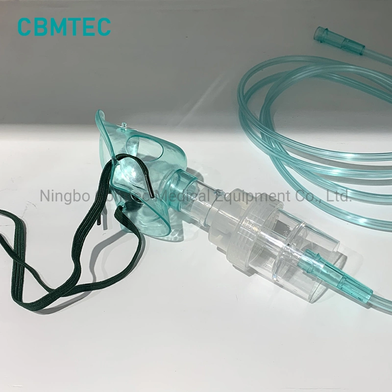 Disposable Medical Products Portable Nebulizer Mask Kit with Oxygen Tubing