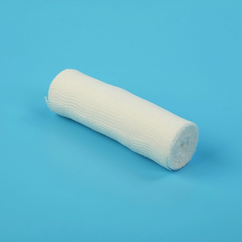 Factory Without Disinfection Surgical Dressing Medical Tape Products Cotton Crepe Bandage with ISO13485