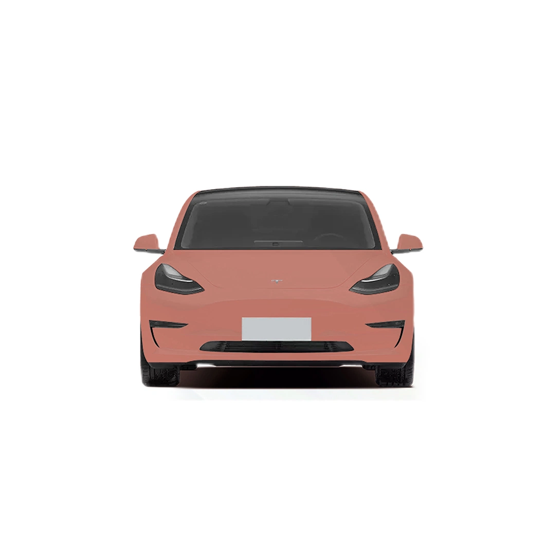 Beikaer New Arrival PVC Pet for  Tesla Model Series Lemon Candy Powder Car Wrap Vinyl Sticker