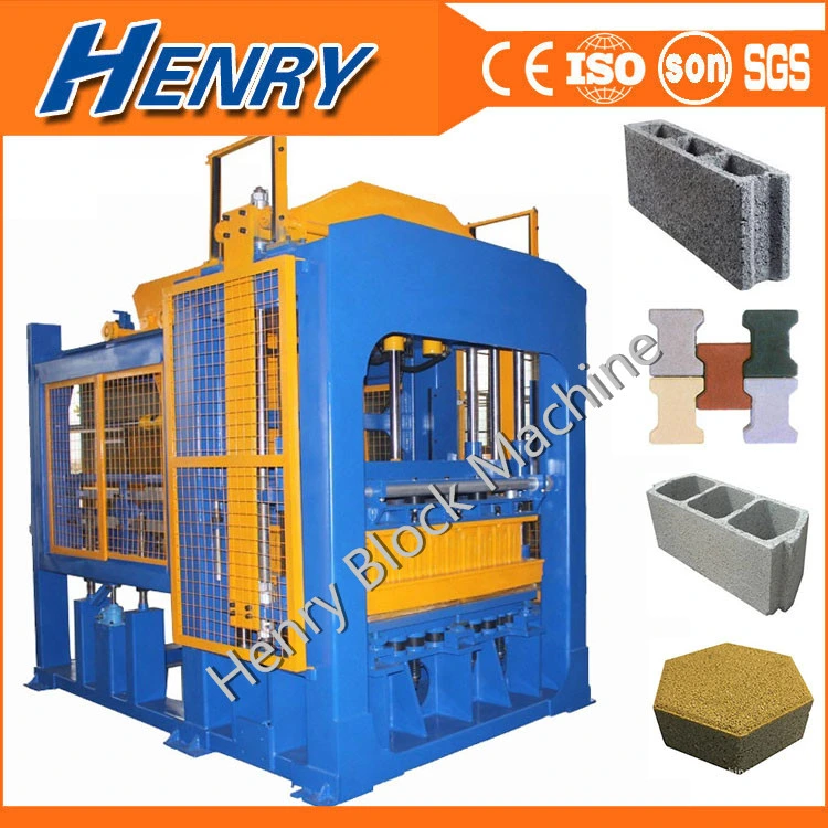 Qt8-15 Advanced High quality/High cost performance Hydraulic Fully Automatic Hollow Concrete Block Making Machine Cement Paver Curbstone Machine Production Line 2022