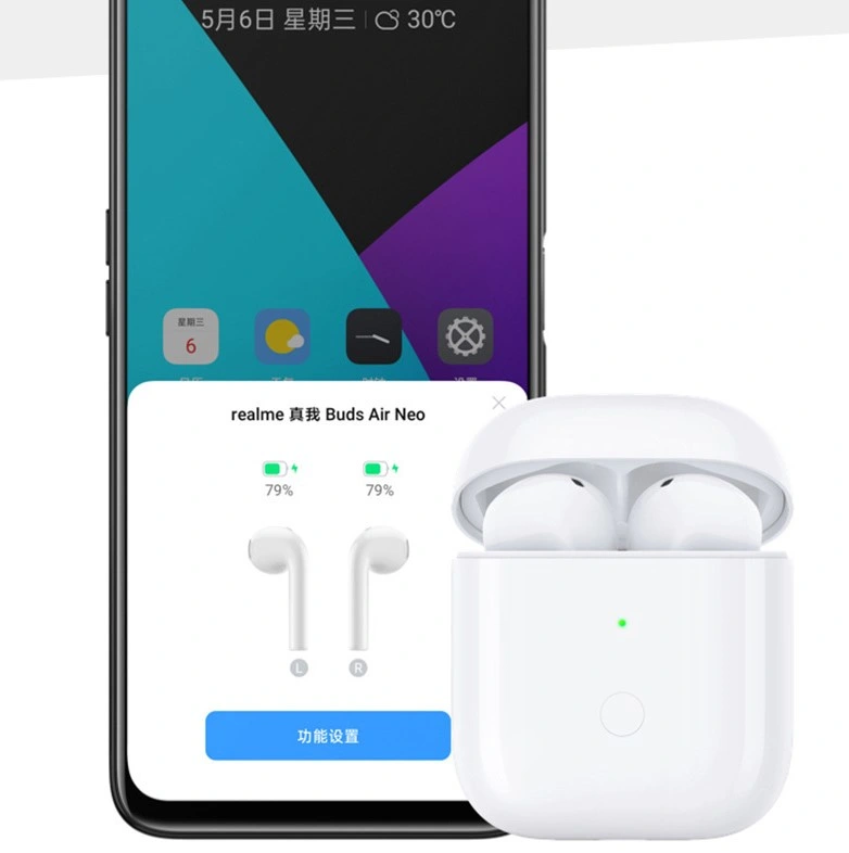 Realme Buds Air Neo Wireless Bluetooth Headphone Tws Earbuds Smart Touch Universal 5.0 Earphone