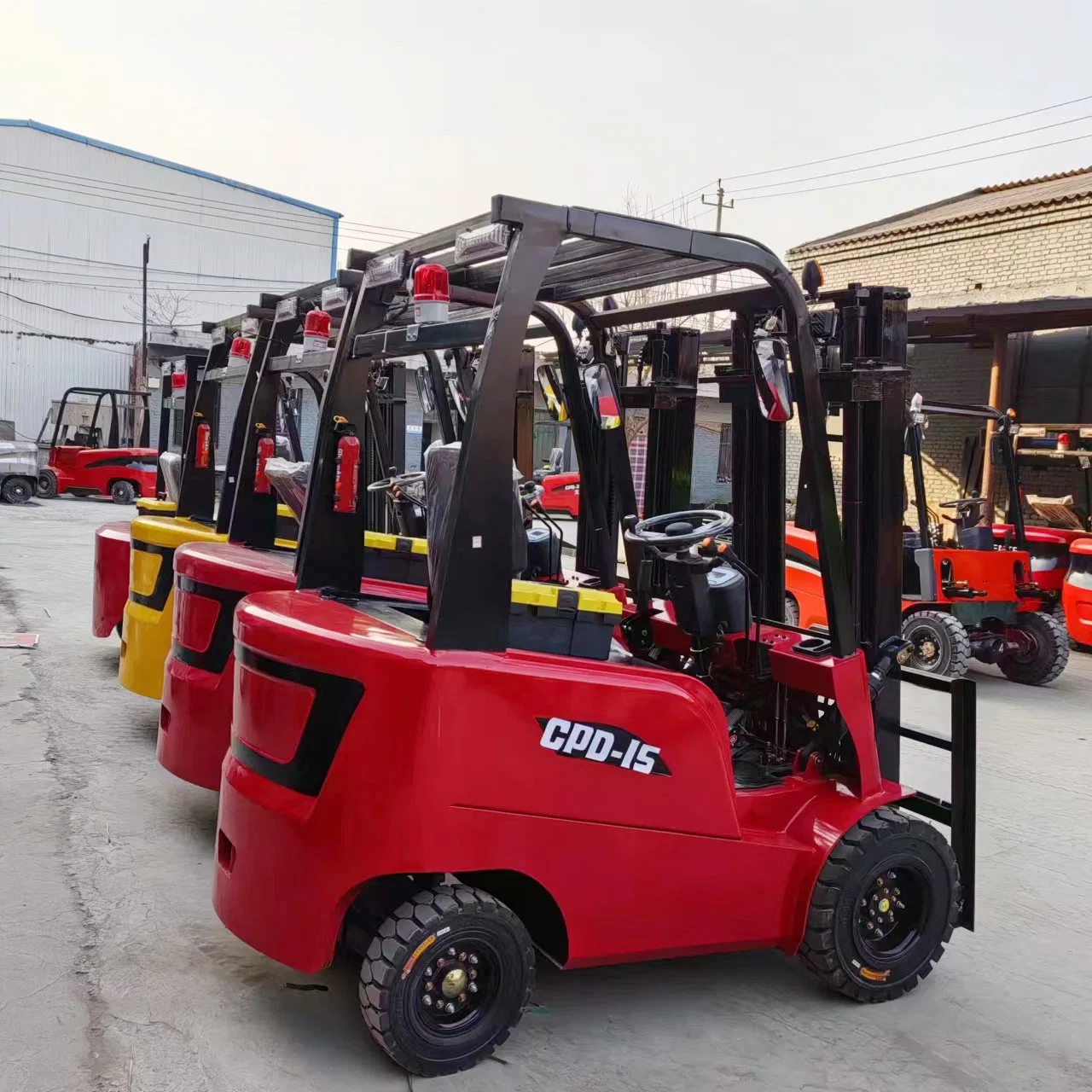 Chinese ISO EPA CE 60V 3.5 Ton Mini Electric Forklifts Trucks Price Battery Sale with Accessories Work 5 Hours