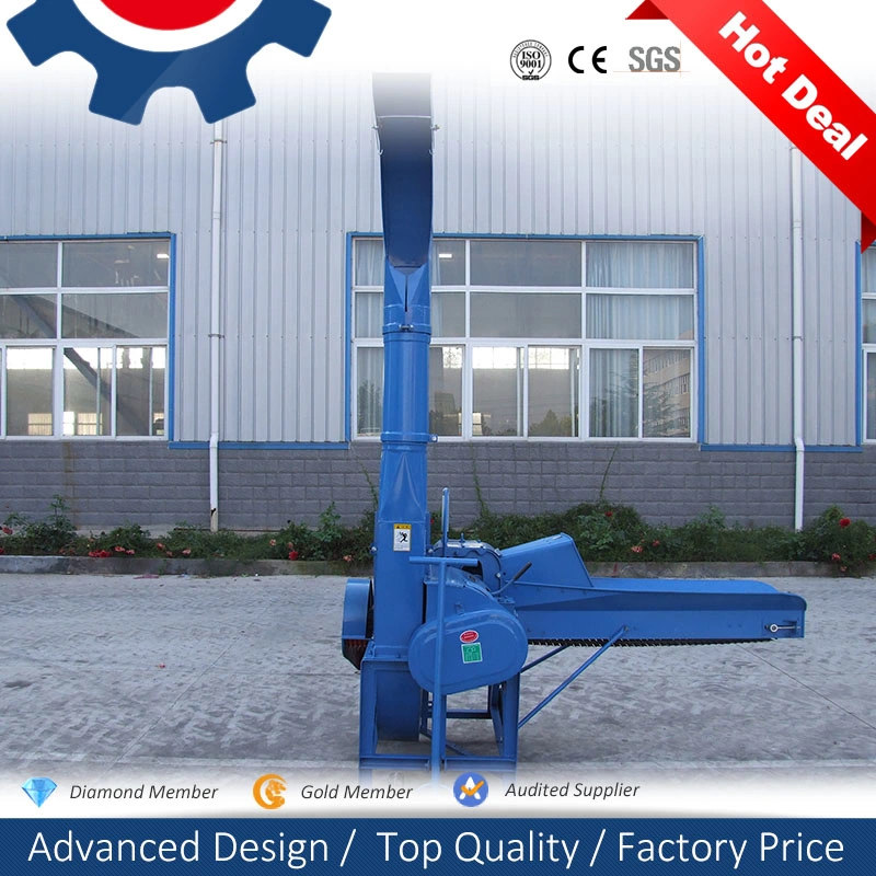 Agricultural Crop Stalk Straw Chaff Cutter Machine for Dairy Farm Feed